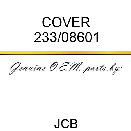 COVER 233/08601