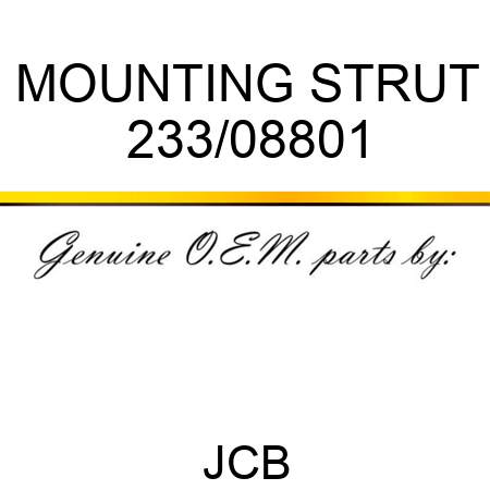 MOUNTING STRUT 233/08801