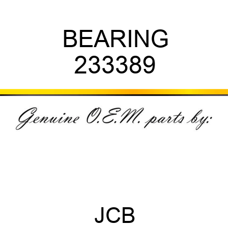 BEARING 233389