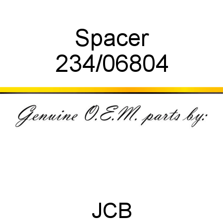 Spacer 234/06804