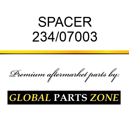 SPACER 234/07003