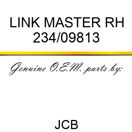 LINK, MASTER RH 234/09813