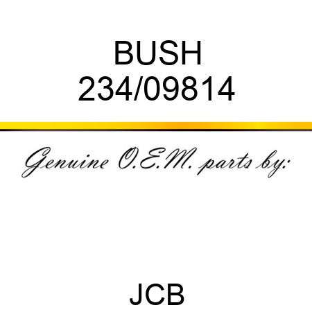 BUSH 234/09814