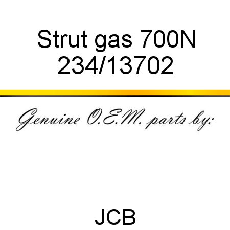 Strut, gas 700N 234/13702