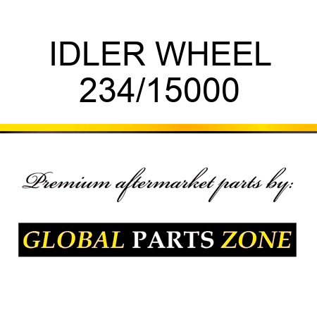 IDLER WHEEL 234/15000