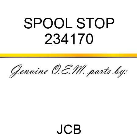 SPOOL STOP 234170