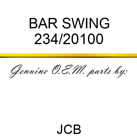 BAR SWING 234/20100