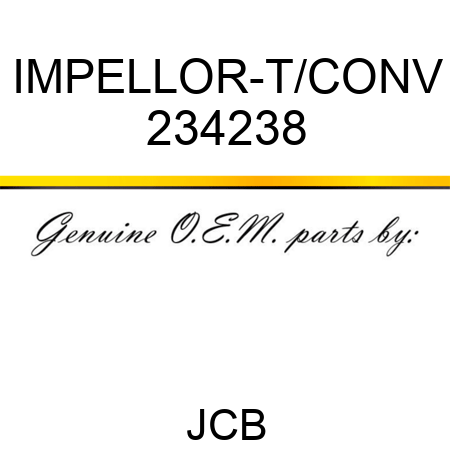 IMPELLOR-T/CONV 234238