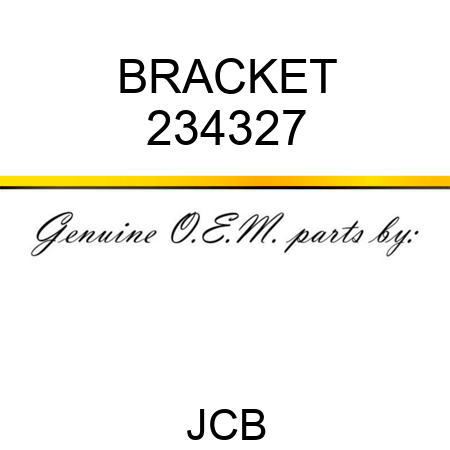 BRACKET 234327