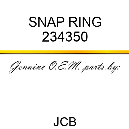 SNAP RING 234350