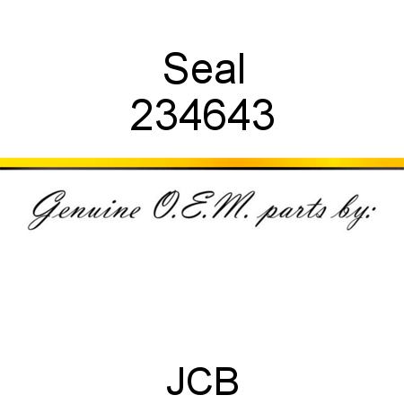 Seal 234643