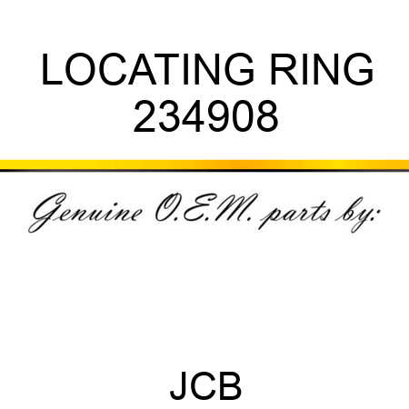 LOCATING RING 234908