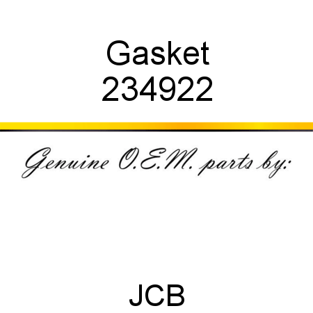 Gasket 234922