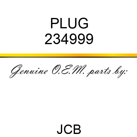 PLUG 234999