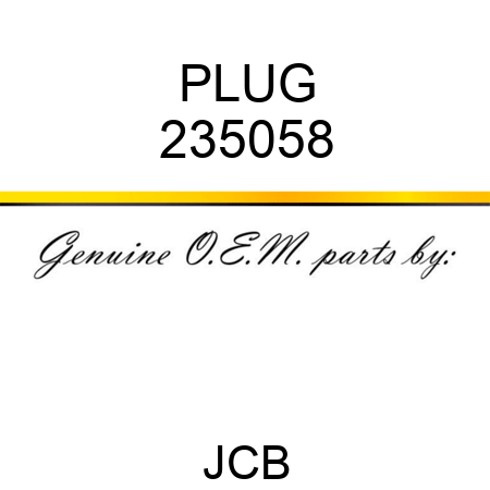 PLUG 235058