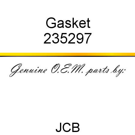 Gasket 235297