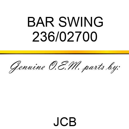 BAR SWING 236/02700