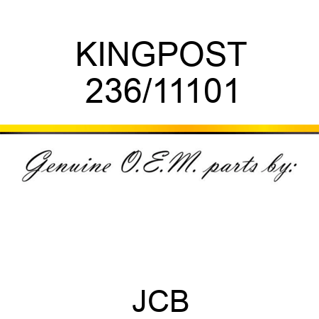 KINGPOST 236/11101