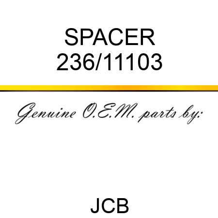 SPACER 236/11103