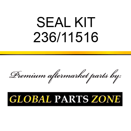 SEAL KIT 236/11516