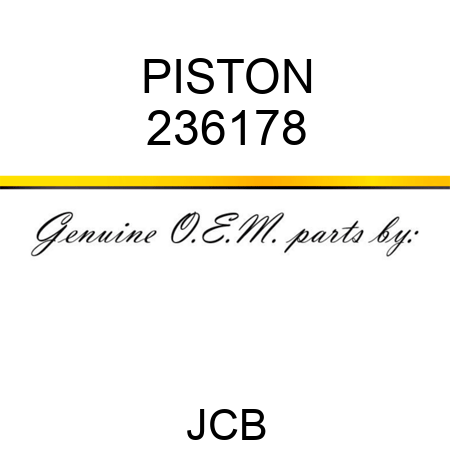 PISTON 236178