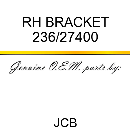 RH BRACKET 236/27400