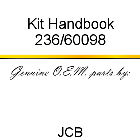 Kit, Handbook 236/60098