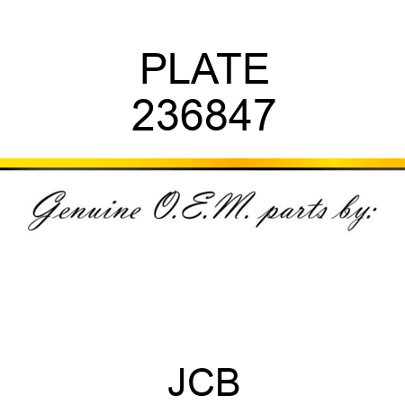 PLATE 236847