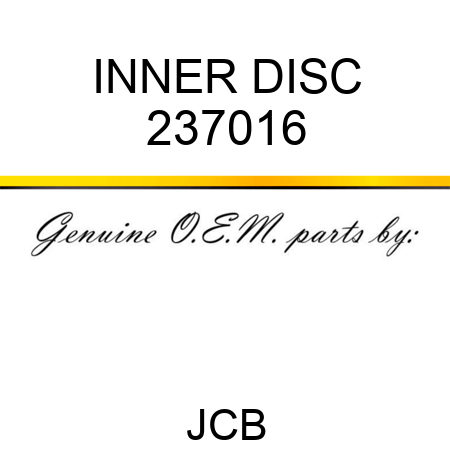 INNER DISC 237016