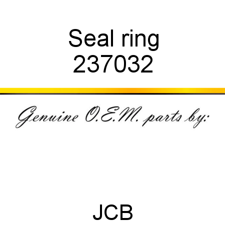 Seal, ring 237032