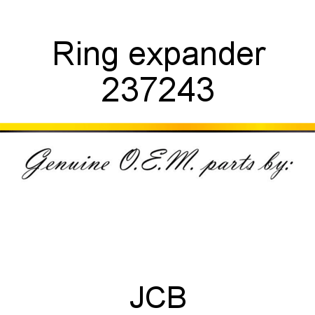 Ring, expander 237243
