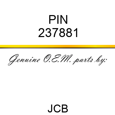 PIN 237881