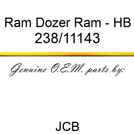 Ram Dozer Ram - HB 238/11143