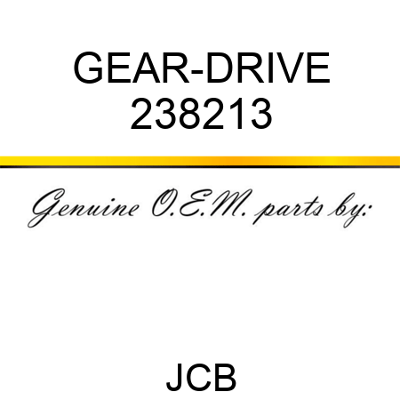 GEAR-DRIVE 238213