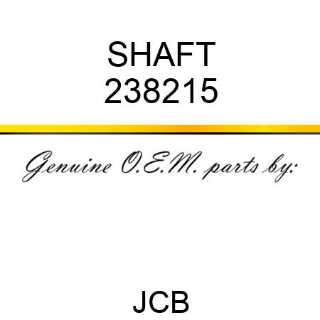 SHAFT 238215