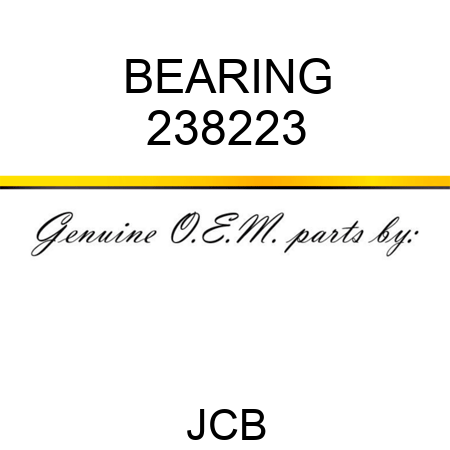 BEARING 238223