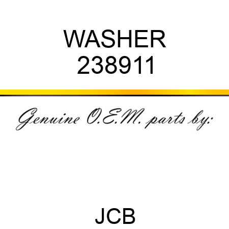 WASHER 238911
