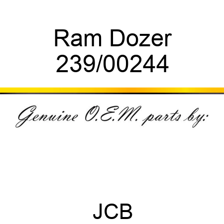 Ram Dozer 239/00244