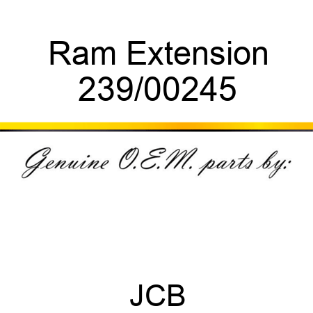 Ram Extension 239/00245