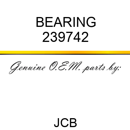 BEARING 239742