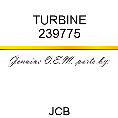 TURBINE 239775