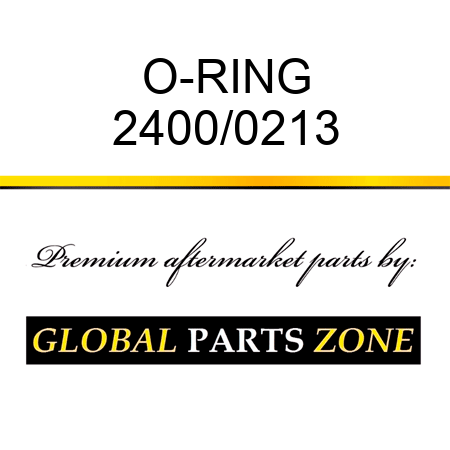 O-RING 2400/0213