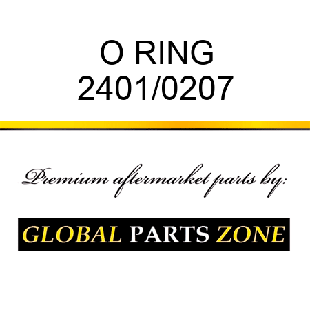 O RING 2401/0207