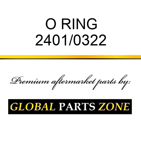 O RING 2401/0322