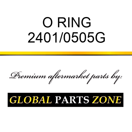 O RING 2401/0505G