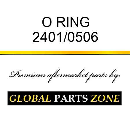 O RING 2401/0506