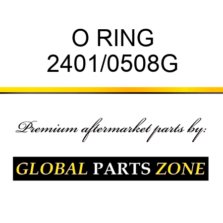 O RING 2401/0508G