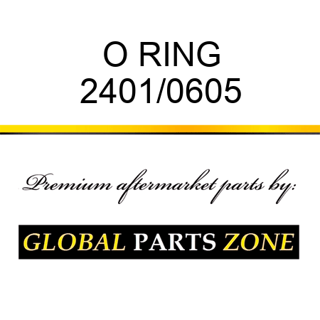 O RING 2401/0605