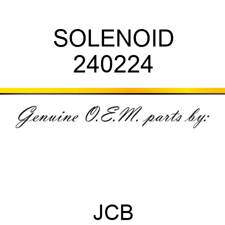 SOLENOID 240224