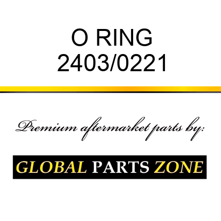 O RING 2403/0221